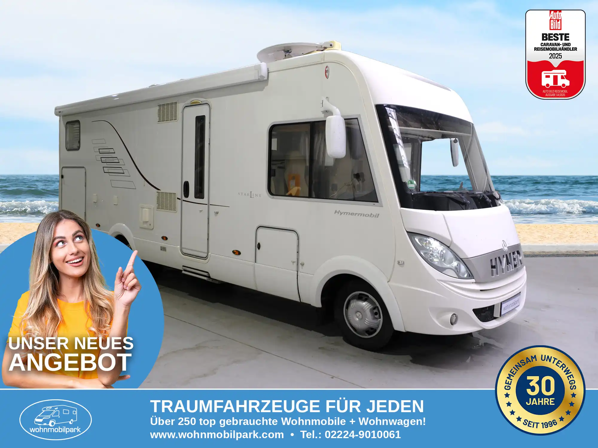 HYMER-ERIBA B 680 Star-Line Integrierter gebraucht kaufen in Bad Honnef